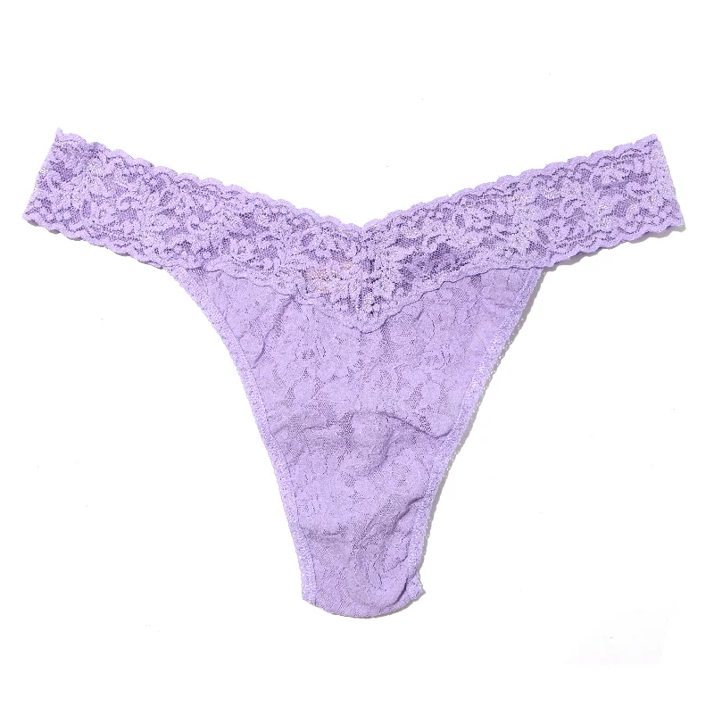 Signature Lace Original Rise Thong | Hyacinth Lace Dress Perfect