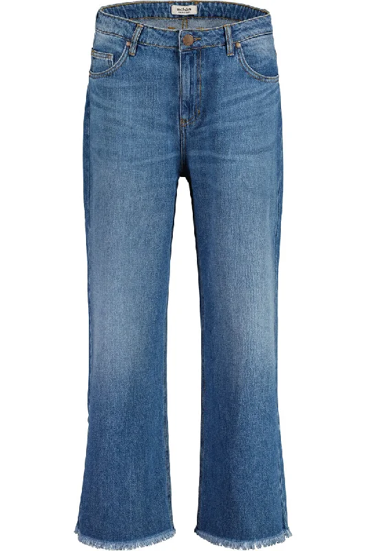 W's TisensM. Eco Washed Denim Pants - 100% Organic Cotton