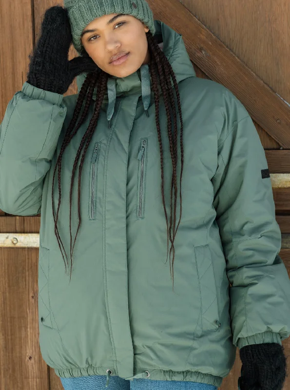 Lofty Cloud Winter Parka - Dark Forest Women's Canada Goose jackets