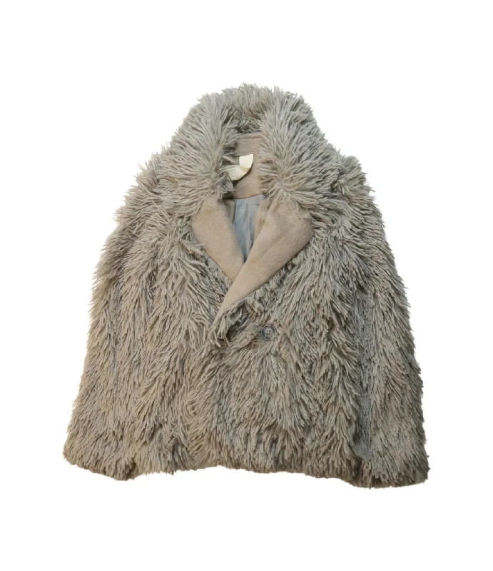 Rococo Faux Fur Jacket 3T Women's versatile jackets