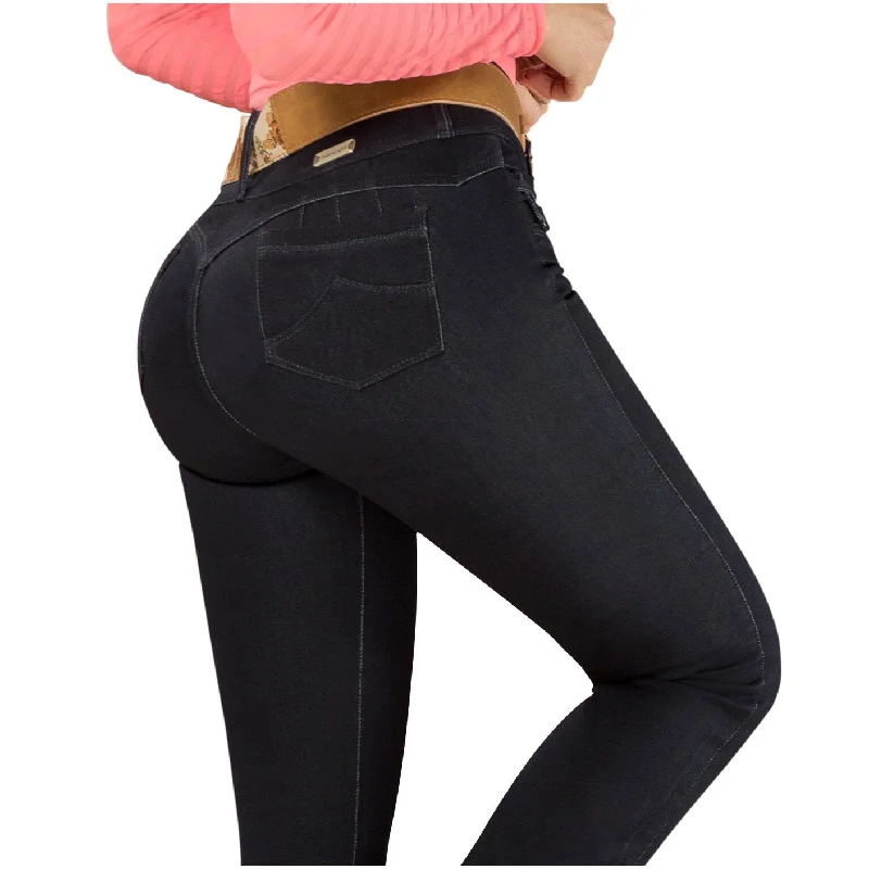 DRAXY 1319 Colombian Butt Lifter Flared Jeans