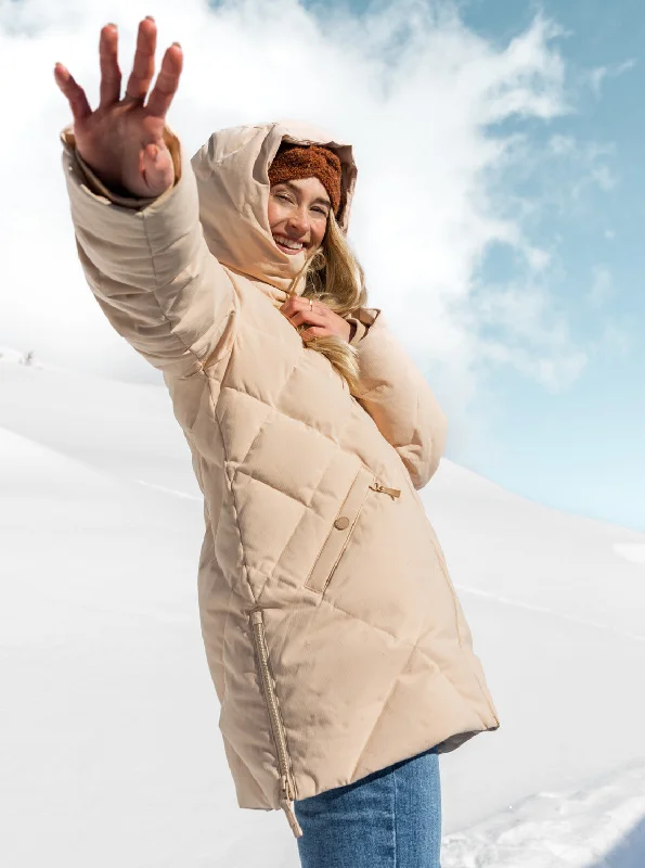 Neeva Winter Jacket - Hazelnut Women's college jackets