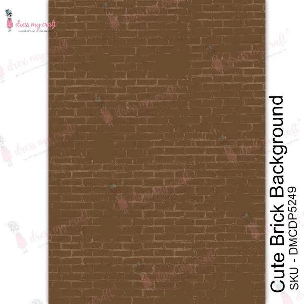 Transfer Me Sheet - Cute Brick Background