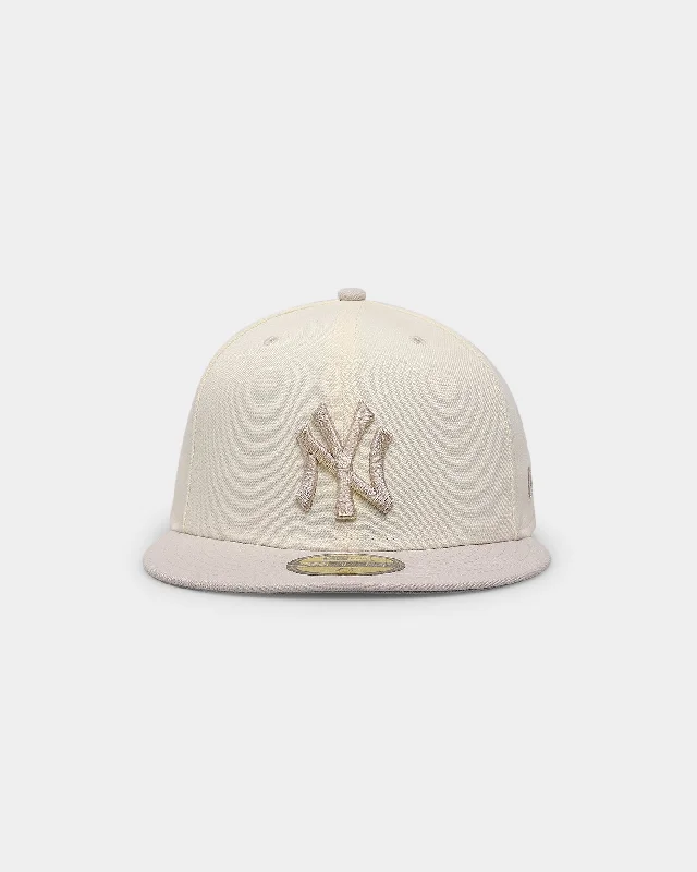 New Era New York Yankees 59FIFTY Fitted Chrome White