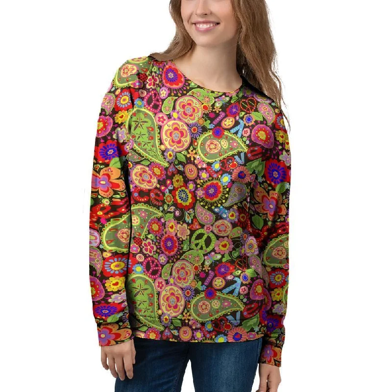 Hippie Trippy Women's Sweatshirt Casual sweaters