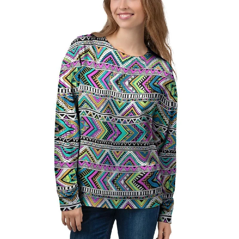 Indian Aztec Women's Sweatshirt Oversized sweaters