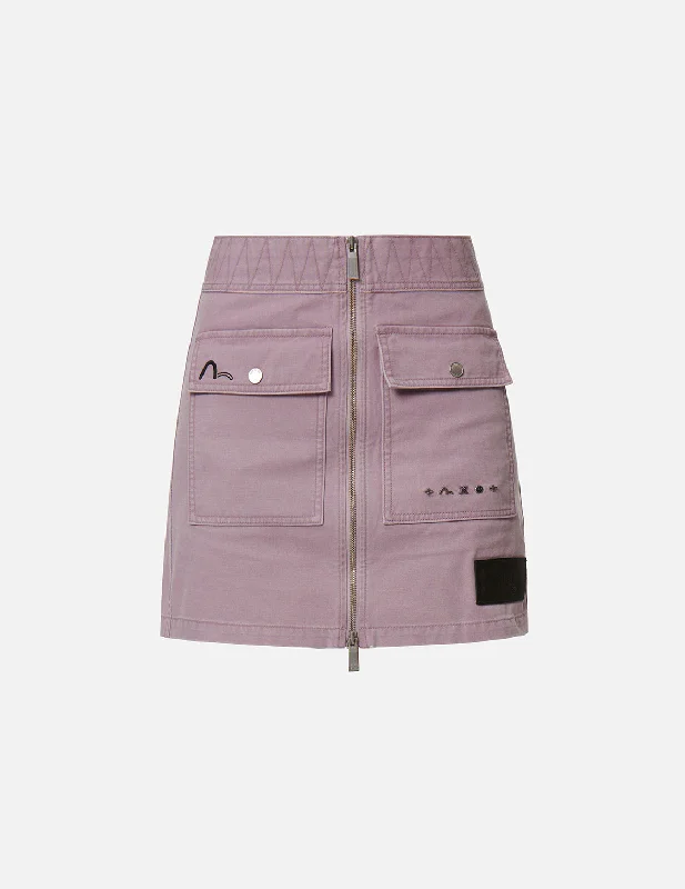 Pigment-dyed Cargo Skirt Designer unclassified skirts