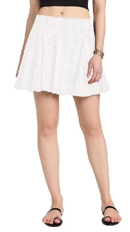 Maddy Skirt - White Sequin unclassified skirts