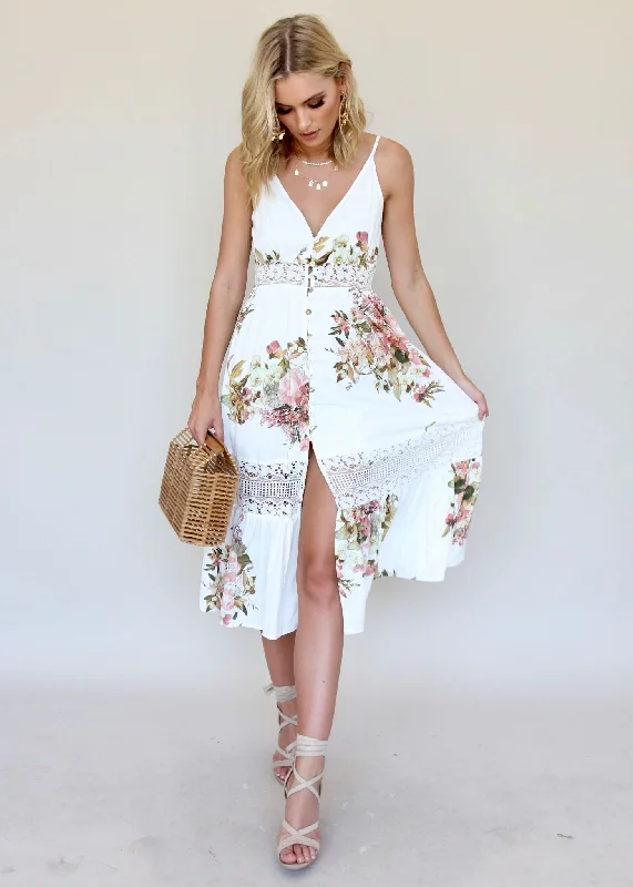 About The Weekend Midi Dress - Lillies Summer midi dresses