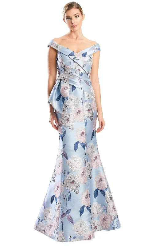 Alexander by Daymor 1767S23 - Floral Dress Halter floral dresses