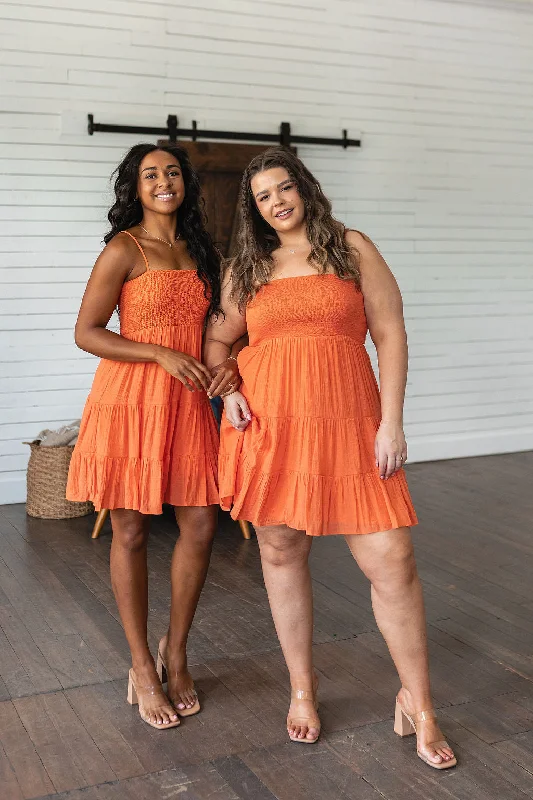 Always Sunny Tiered Sundress Short unclassified dresses