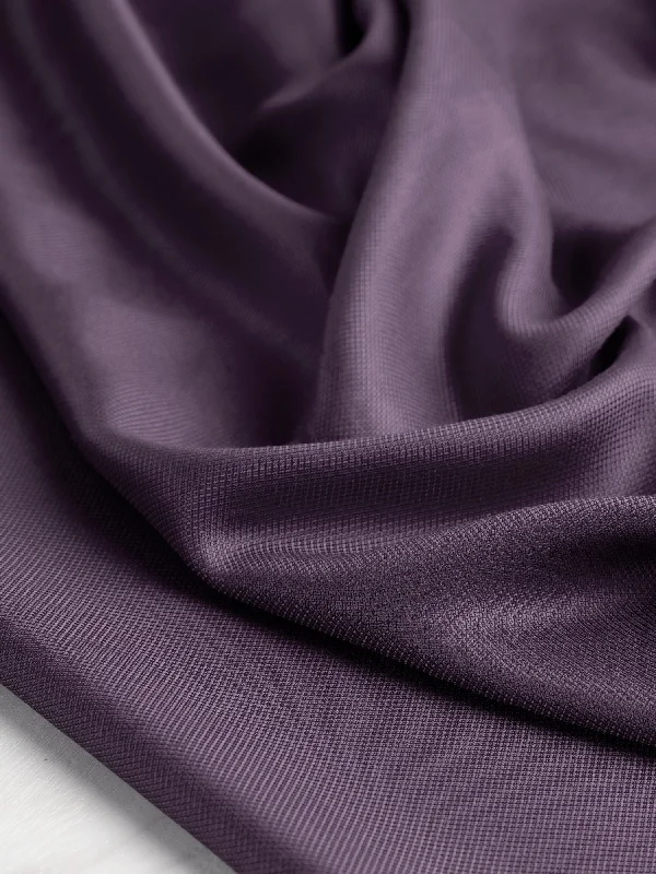 Drapey Dobby Textured Modal - Plum Beach unclassified dresses