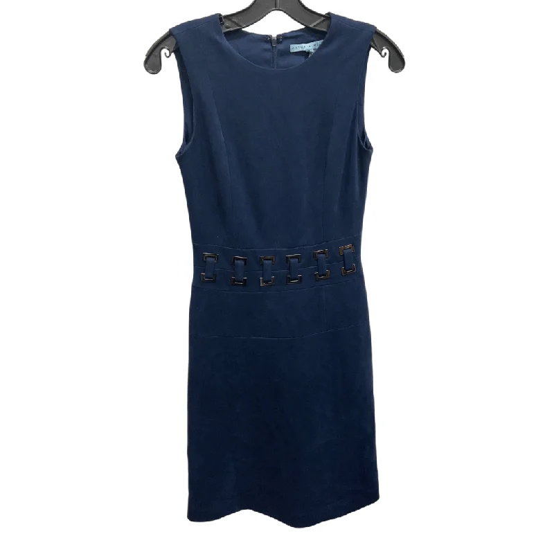 Dress Work By Antonio Melani In Navy, Size: Xs Earthy tone unclassified dresses