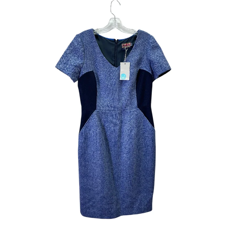 Dress Work By Boden In Blue, Size:M Monochrome unclassified dresses