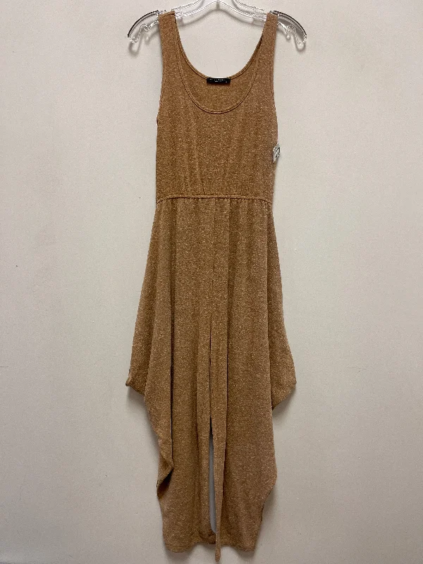 Jumpsuit By Final Touch In Brown, Size: S Lounge unclassified dresses