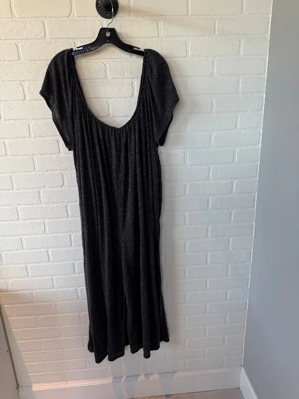 Jumpsuit By Free People In Grey, Size: M Wrap unclassified dresses