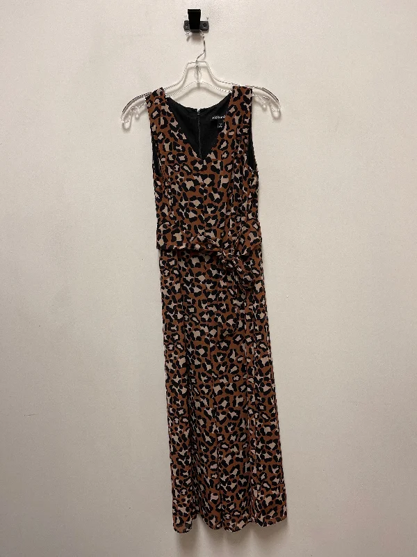 Jumpsuit By Roz And Ali In Animal Print, Size: S Comfortable unclassified dresses