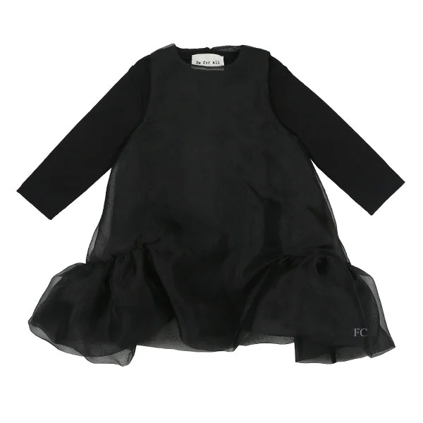Organza Black Dress by Be For All Stretchy unclassified dresses