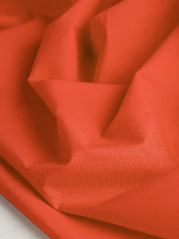 Signature Crisp Cotton Poplin - Poppy Red Wedding guest unclassified dresses