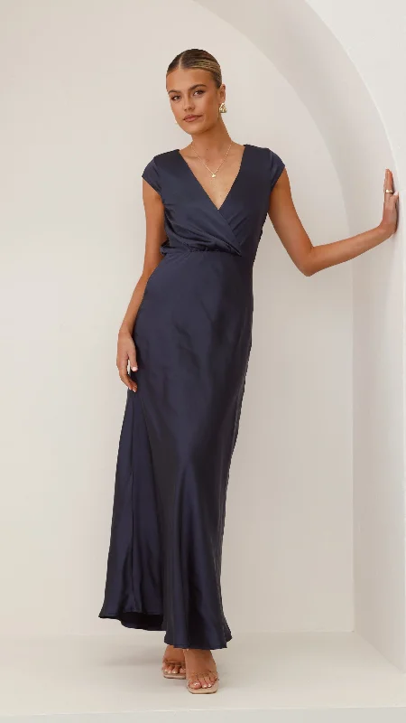 Selma Maxi Dress - Navy Casual Maxi Outfit